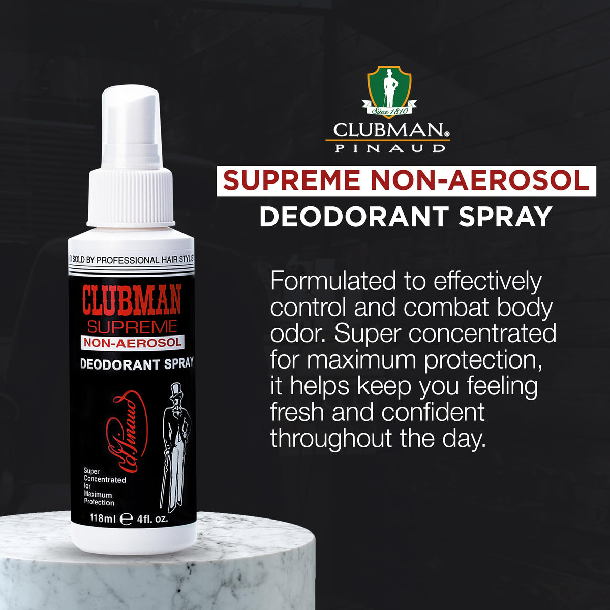 Non-Aerosol Whole Body Deodorant Spray 4 fl oz L7647