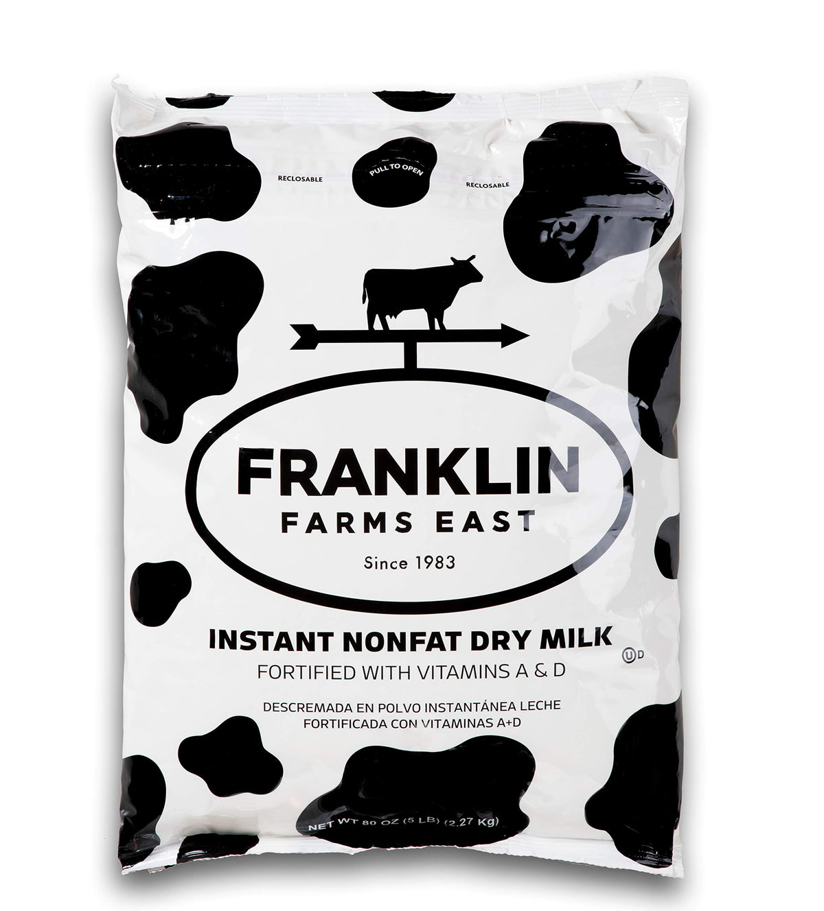 Instant Nonfat Dry Milk 5 Pound Bag J782043