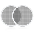 White 2PCS RV Vent Screen Roof Fan Frame Parts E624064