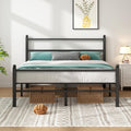 Black Full Size Bed Frame W7856