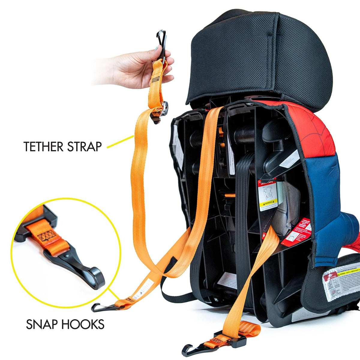 2-in-1 Car Seat Forward-Facing Harness & Booster Mode R543