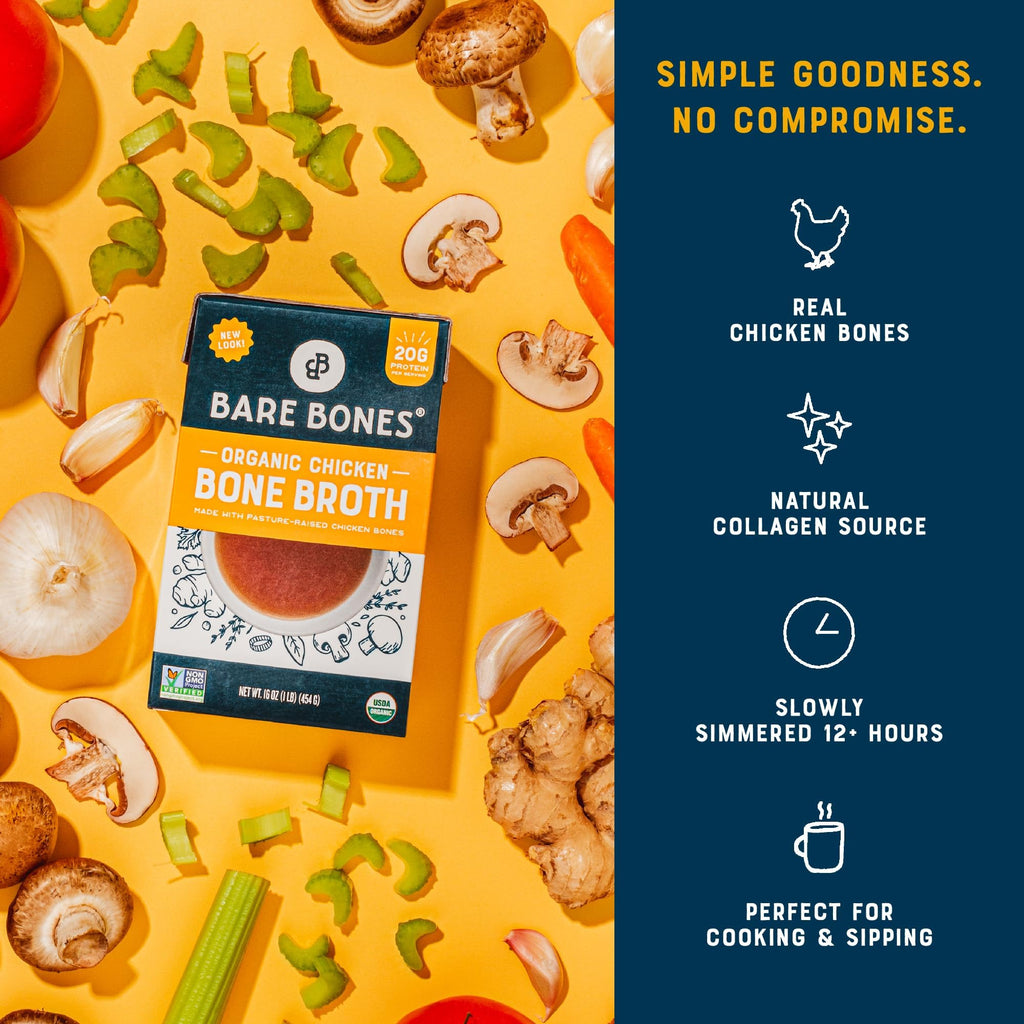 Organic Chicken Bone Broth 16oz G931193