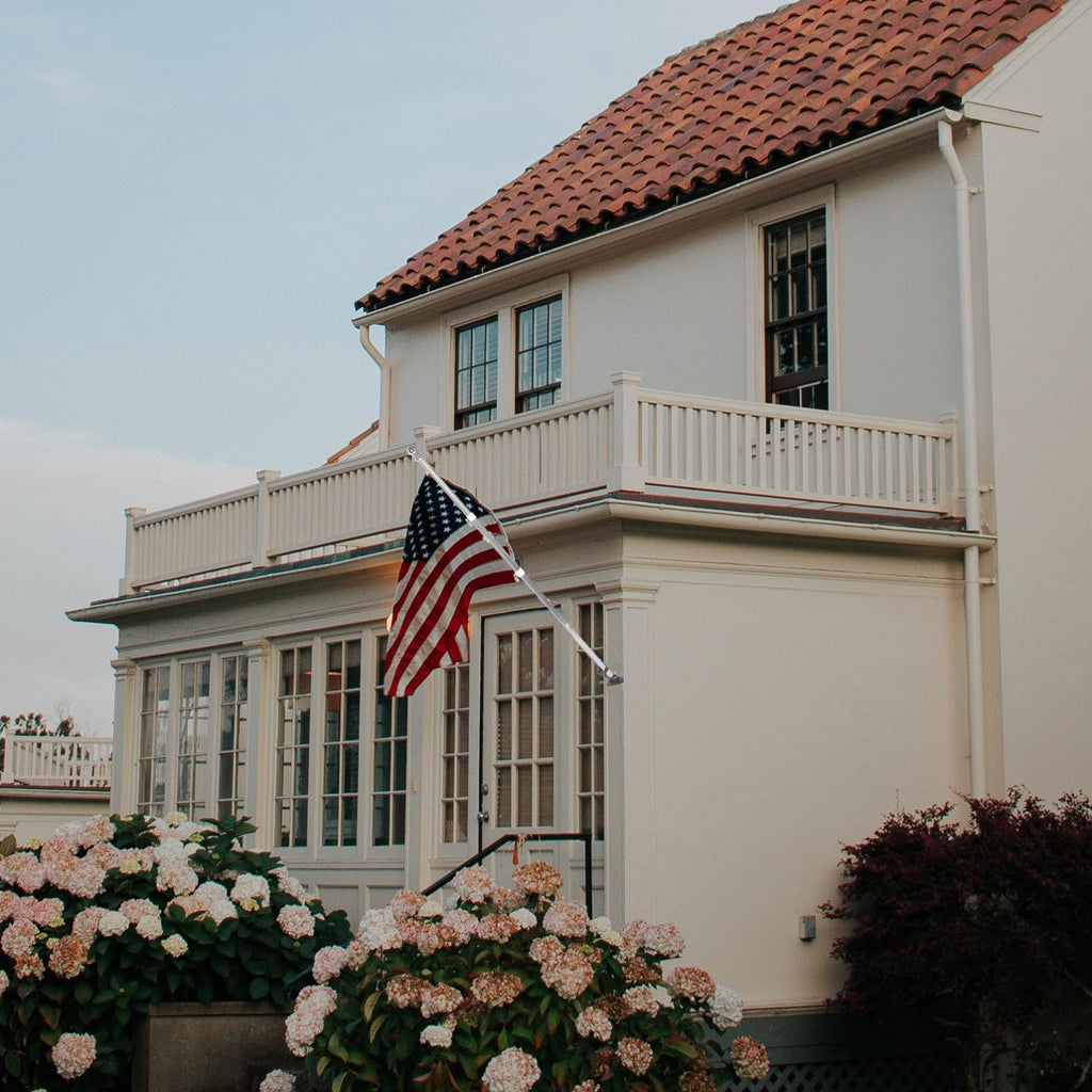 1.5m Stainless Steel Flag Pole Set Z103