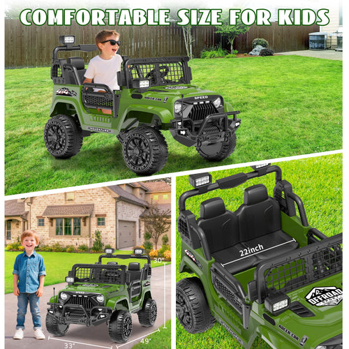 24V 4WD 2-Seater Kids Electric Car G483514