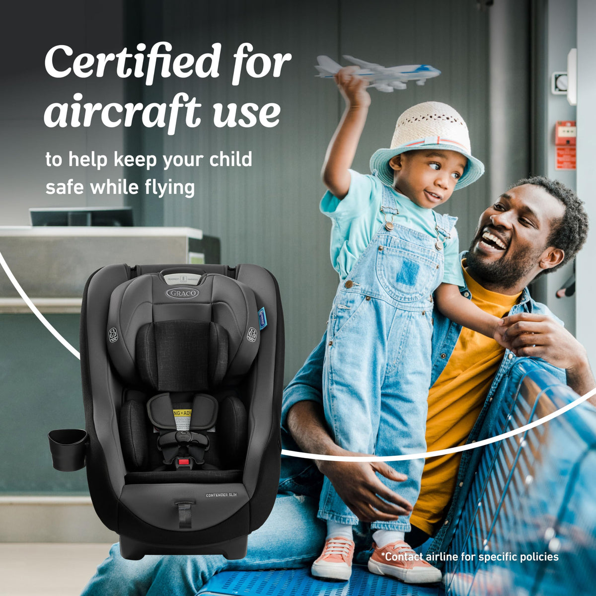 Slim Convertible Car Seat A346684
