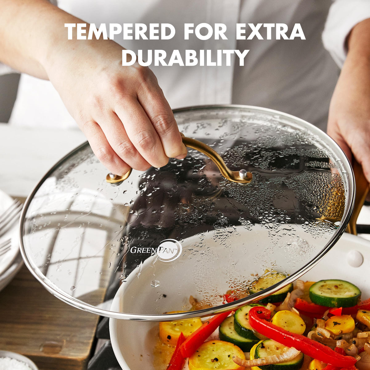 10" Tempered Glass Lid for Cookware Y30394